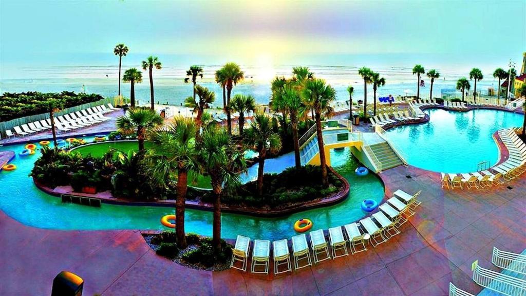 Vacation In Comfort And Luxury - 3 Bedroom Direct Oceanfront - Wyndham Ocean Walk Resort 2425 Daytona Beach Buitenkant foto
